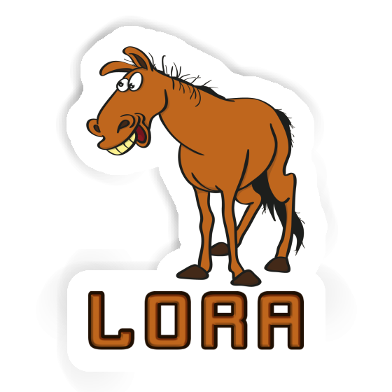 Sticker Lora Horse Image