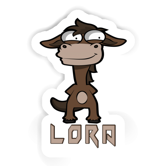 Sticker Lora Horse Image