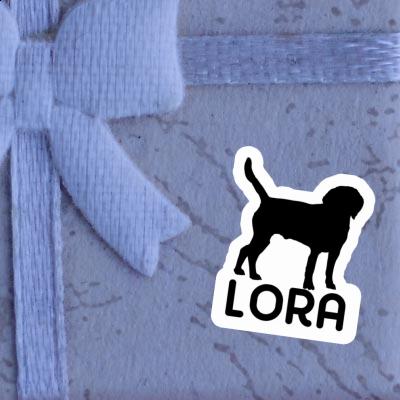 Lora Aufkleber Hund Gift package Image