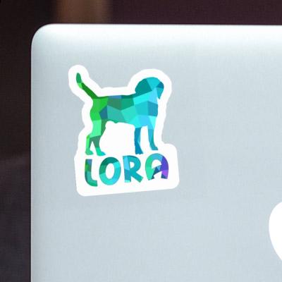 Lora Sticker Hound Image