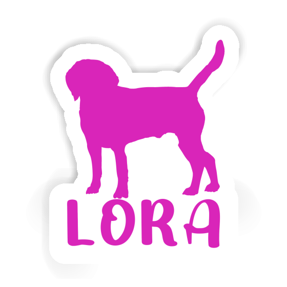 Lora Sticker Hund Image