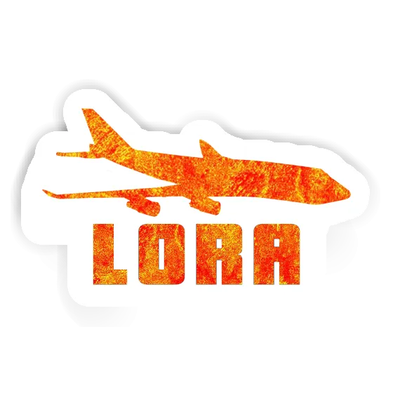 Aufkleber Lora Jumbo-Jet Image