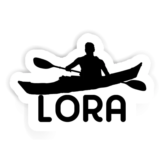 Sticker Kayaker Lora Image