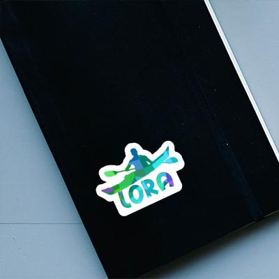 Lora Sticker Kayaker Image