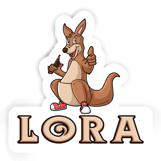 Sticker Kangaroo Lora Gift package Image