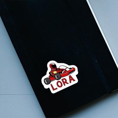 Lora Sticker Kart Laptop Image