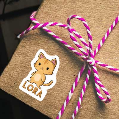 Lora Sticker Kitten Image