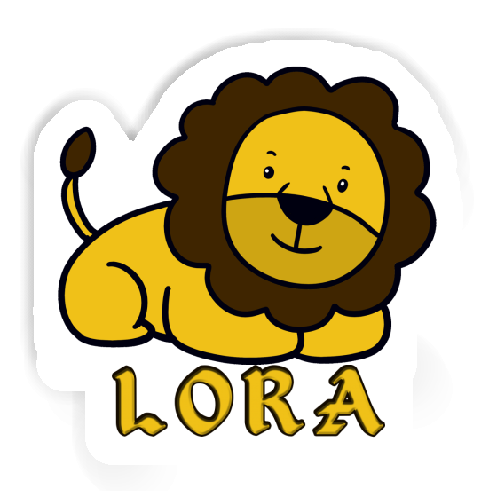 Sticker Lion Lora Gift package Image