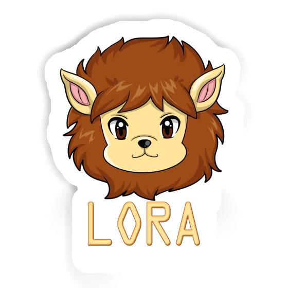 Sticker Lora Lion Gift package Image