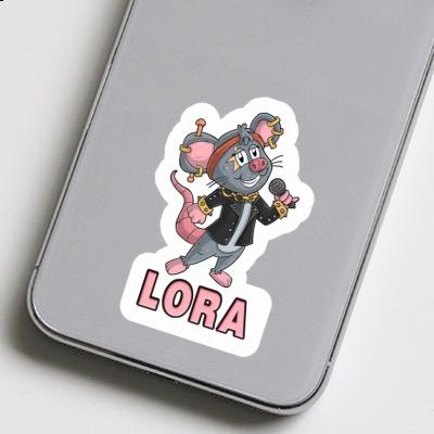 Sängerin Sticker Lora Image