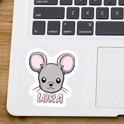 Sticker Lora Mouse Laptop Image