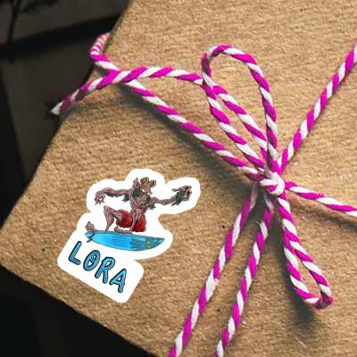 Sticker Lora Surfer Gift package Image