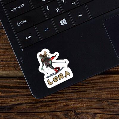 Lora Sticker Telemarker Laptop Image