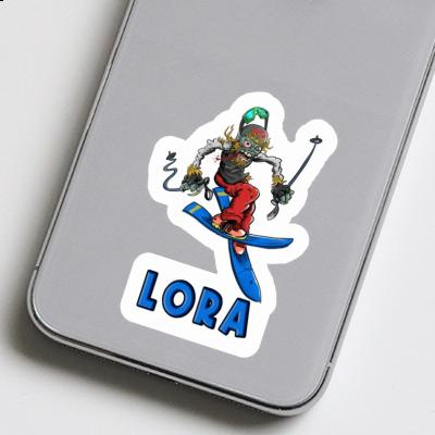 Lora Sticker Skier Gift package Image