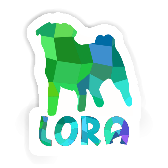 Sticker Pug Lora Gift package Image