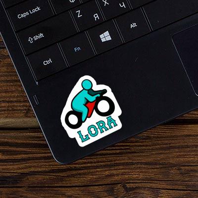 Lora Sticker Motorbike Image