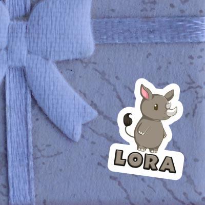 Rhinoceros Sticker Lora Gift package Image