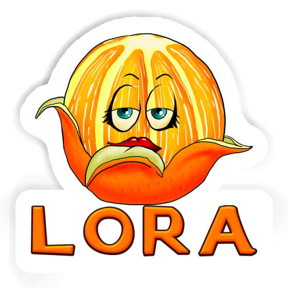 Orange Sticker Lora Laptop Image