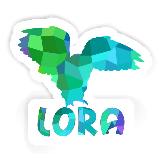 Sticker Lora Owl Gift package Image