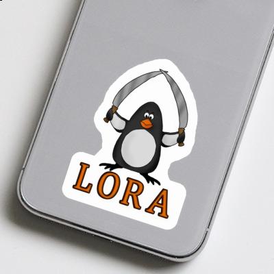 Sticker Fighting Penguin Lora Gift package Image