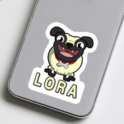 Mops Sticker Lora Gift package Image