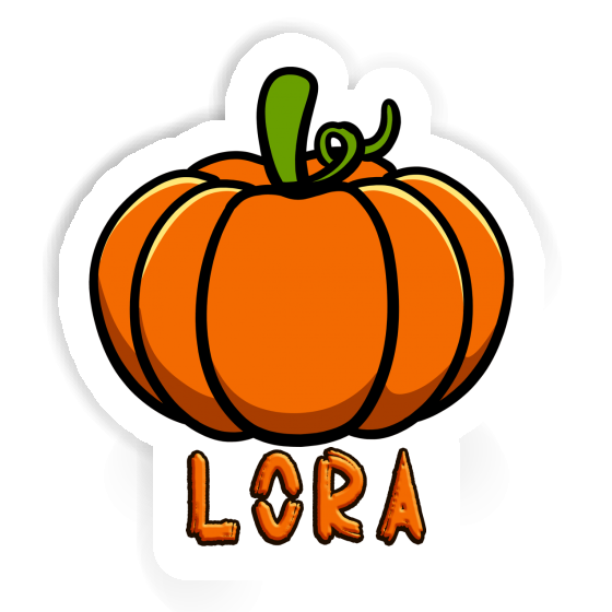 Lora Sticker Pumpkin Gift package Image