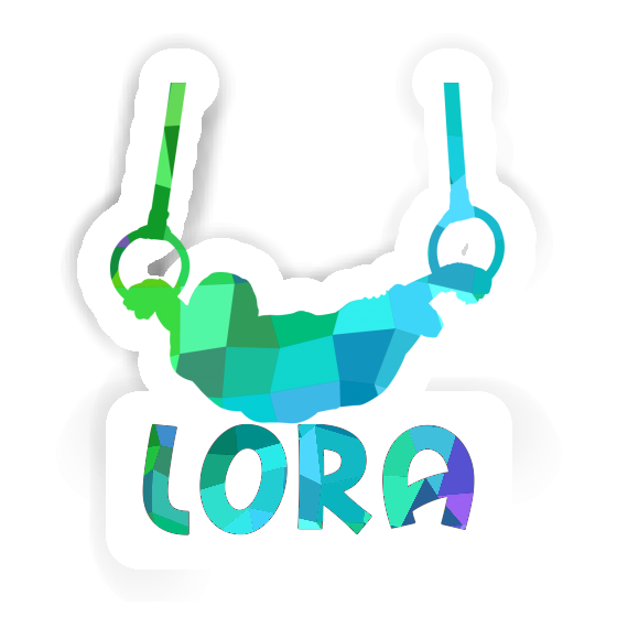 Sticker Ring gymnast Lora Image