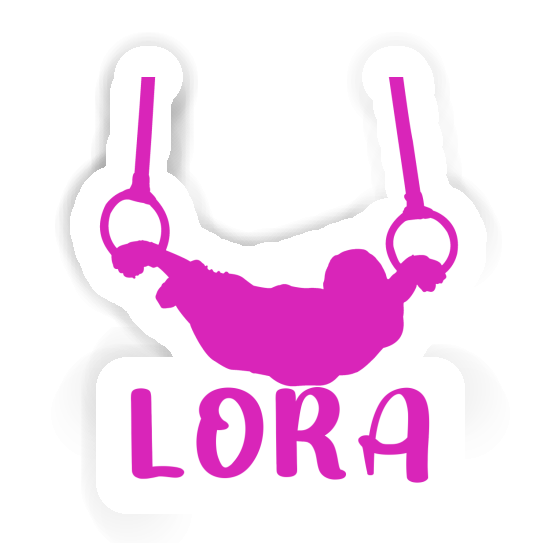 Ring gymnast Sticker Lora Image