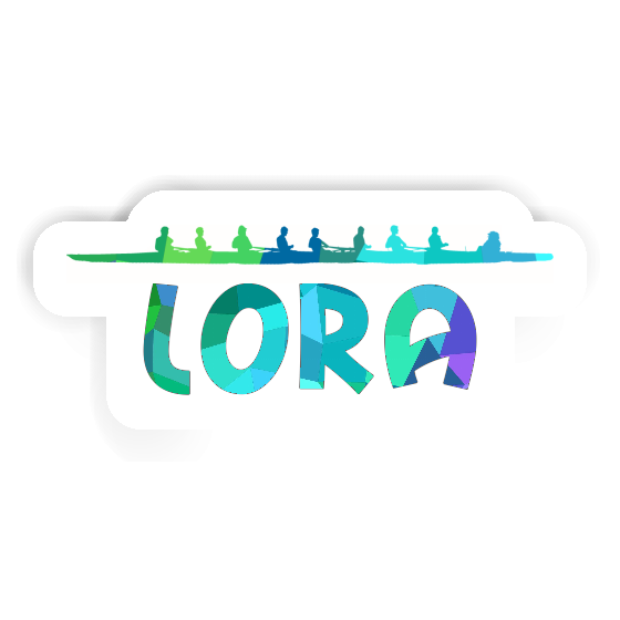 Lora Sticker Rowboat Notebook Image