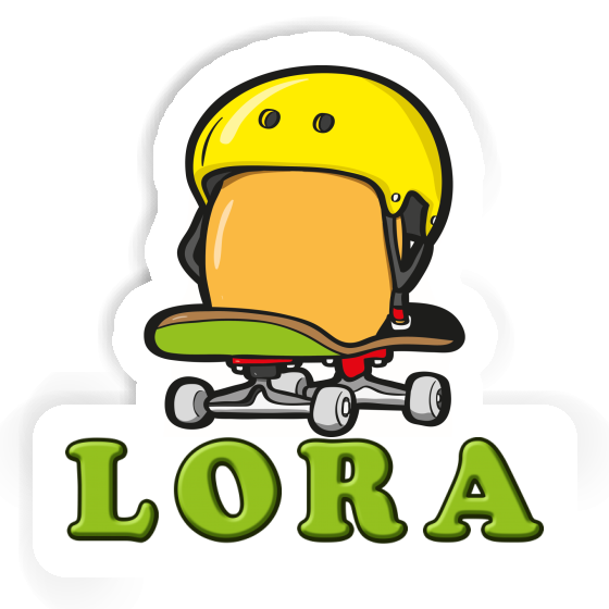 Sticker Skateboard Egg Lora Notebook Image