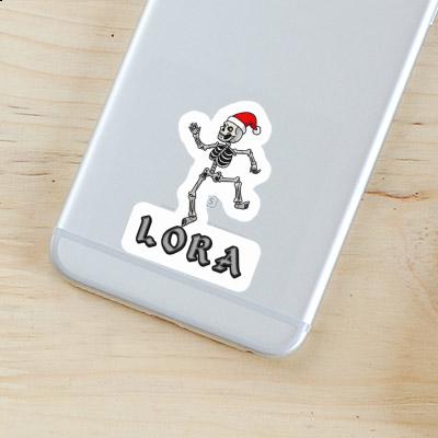 Sticker Skeleton Lora Notebook Image