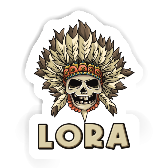 Sticker Kids Skull Lora Notebook Image