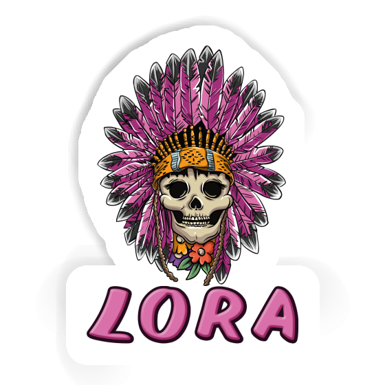 Sticker Womens Skull Lora Gift package Image