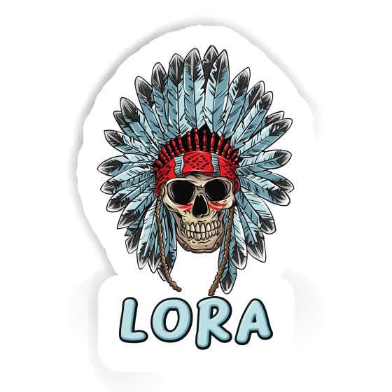 Indian Skull Sticker Lora Gift package Image