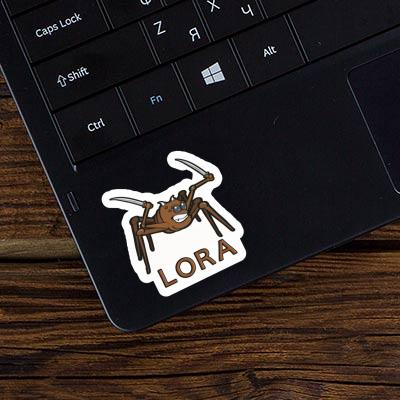 Sticker Lora Spinne Gift package Image