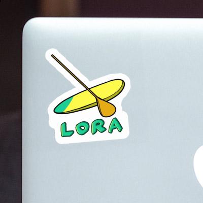 Autocollant Lora Stand Up Paddle Laptop Image