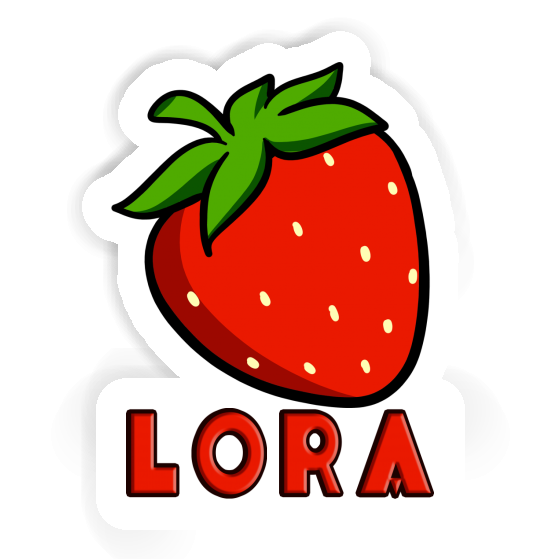 Sticker Lora Erdbeere Image