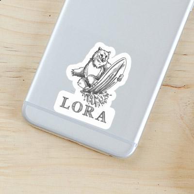 Sticker Surfer Lora Notebook Image