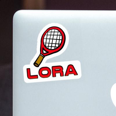 Racket Sticker Lora Laptop Image