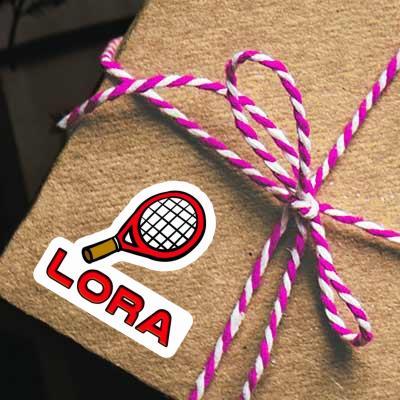 Racket Sticker Lora Laptop Image