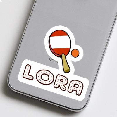 Autocollant Raquette de ping-pong Lora Gift package Image