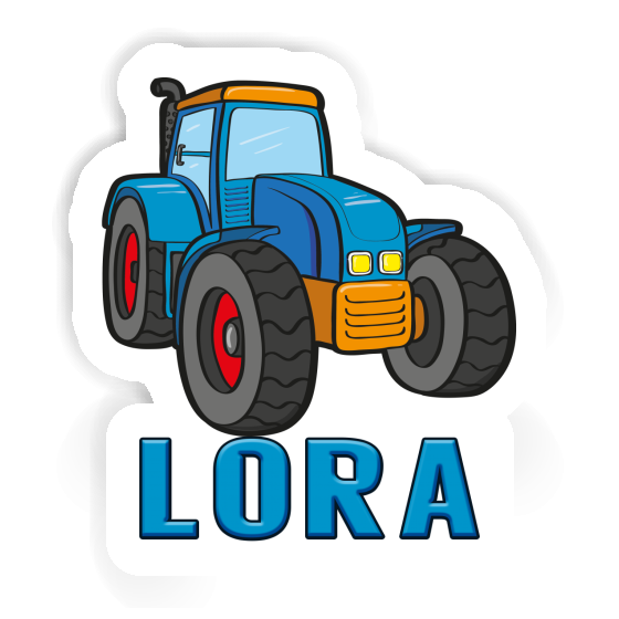 Tractor Sticker Lora Notebook Image