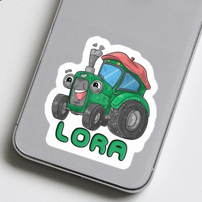 Lora Sticker Traktor Laptop Image