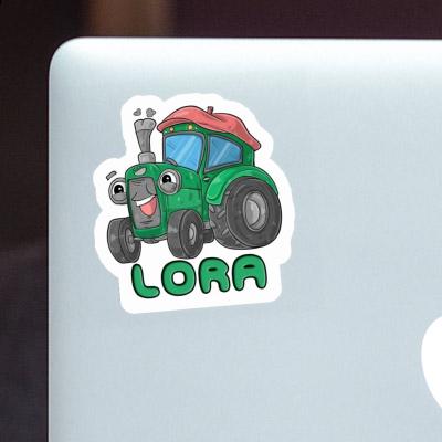 Autocollant Lora Tracteur Laptop Image