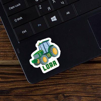 Lora Sticker Tractor Image