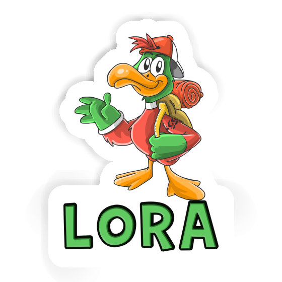 Sticker Lora Wanderer Notebook Image