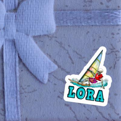 Lora Sticker Surfer Notebook Image