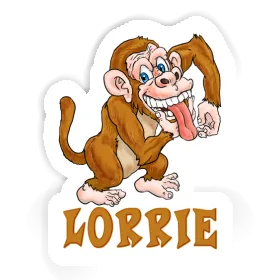 Sticker Lorrie Ape Image