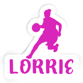 Basketball Player Sticker Lorrie Image