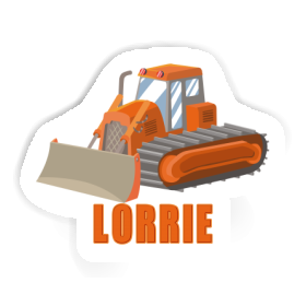 Sticker Excavator Lorrie Image